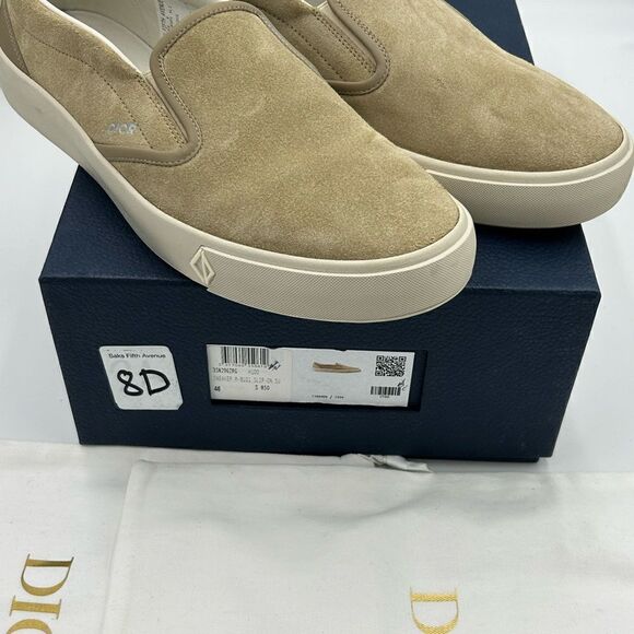 Men’s Dior slip on sneakers size 46 made in Italy - Picture 9 of 12